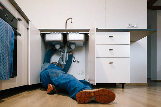 Professional Leak Detection technician working in East Dennis, MA